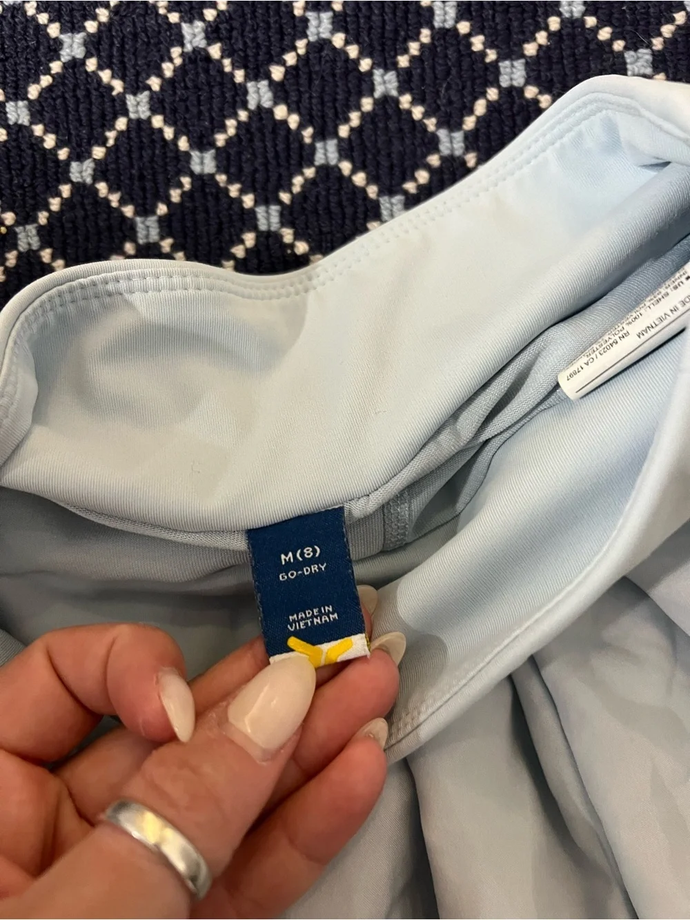 Old Navy Light Blue Skort 8